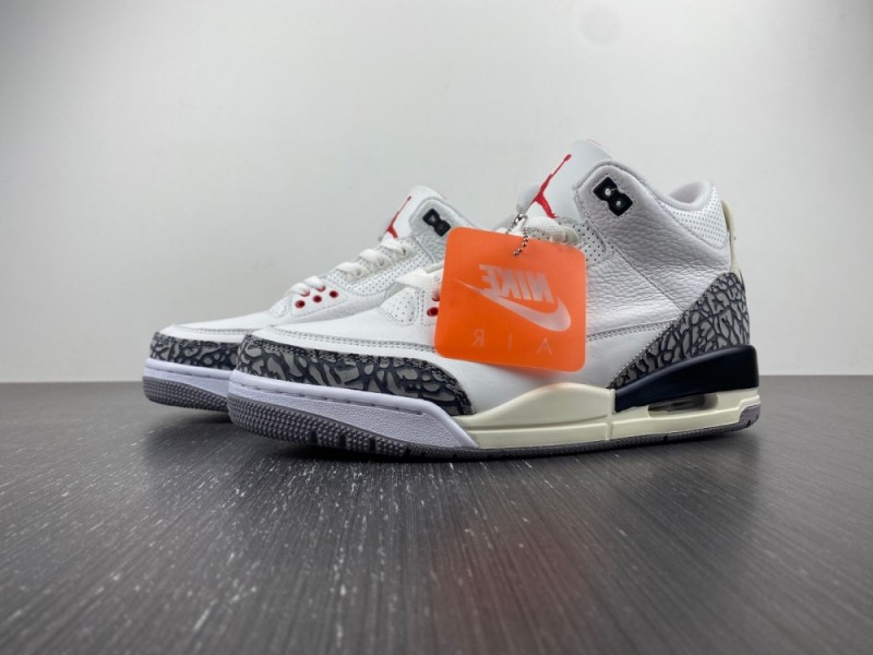 Air Jordan 3 White Cement Reimagined Shoes 2023