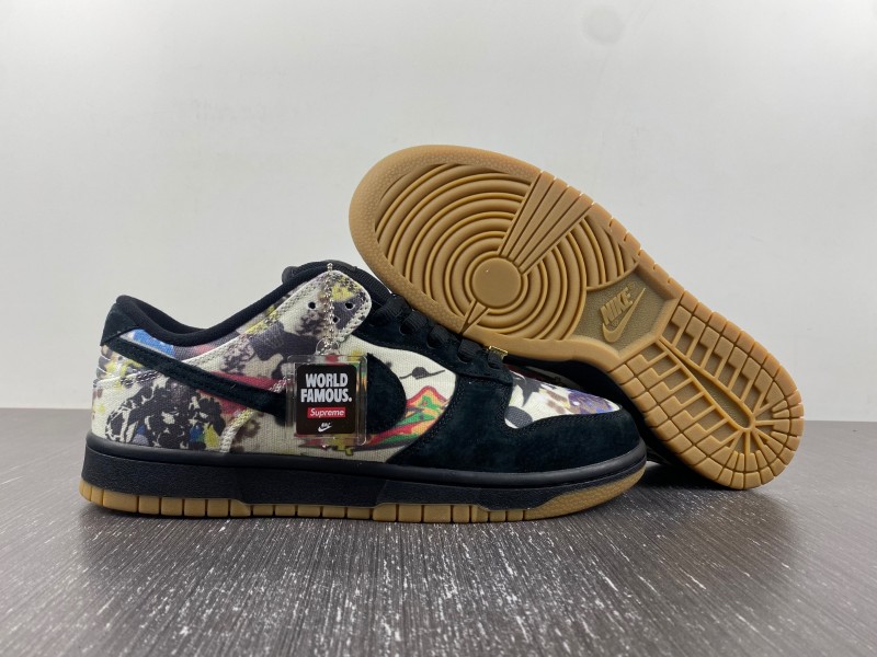 Dunk SB Supreme × Nike Dunk Low “Rammellzee