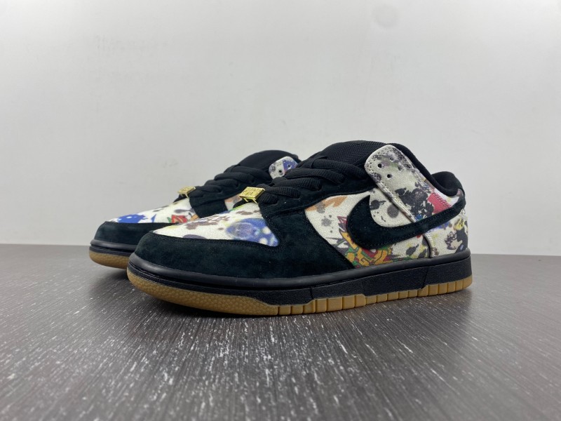 Dunk SB Supreme × Nike Dunk Low “Rammellzee