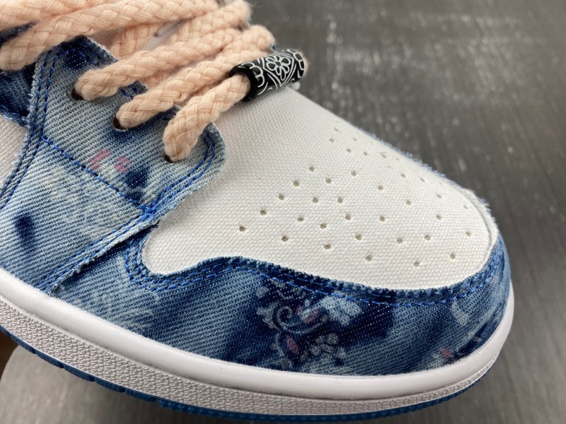 1代 Air Jordan 1 Low Washed Denim