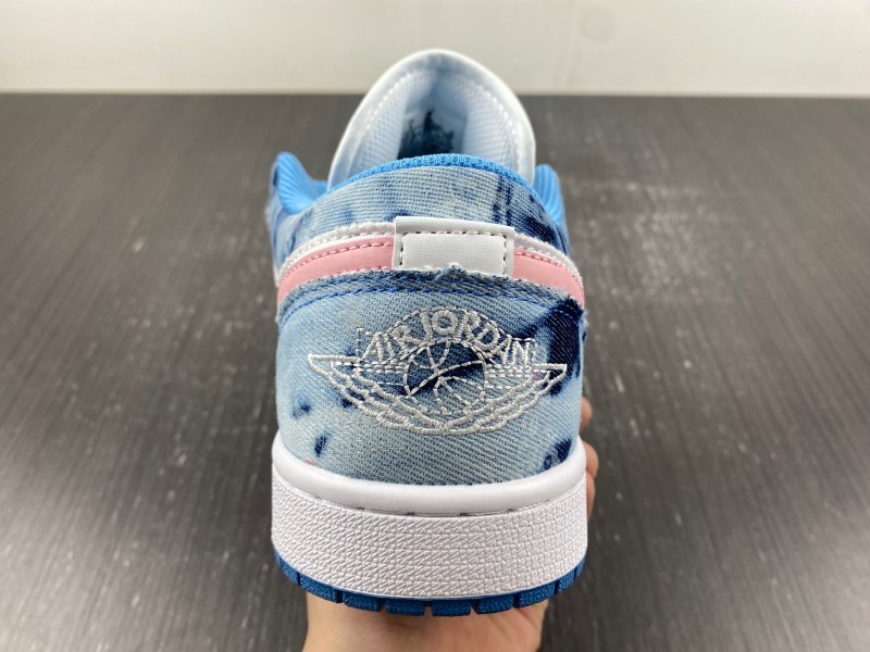 1代 Air Jordan 1 Low Washed Denim