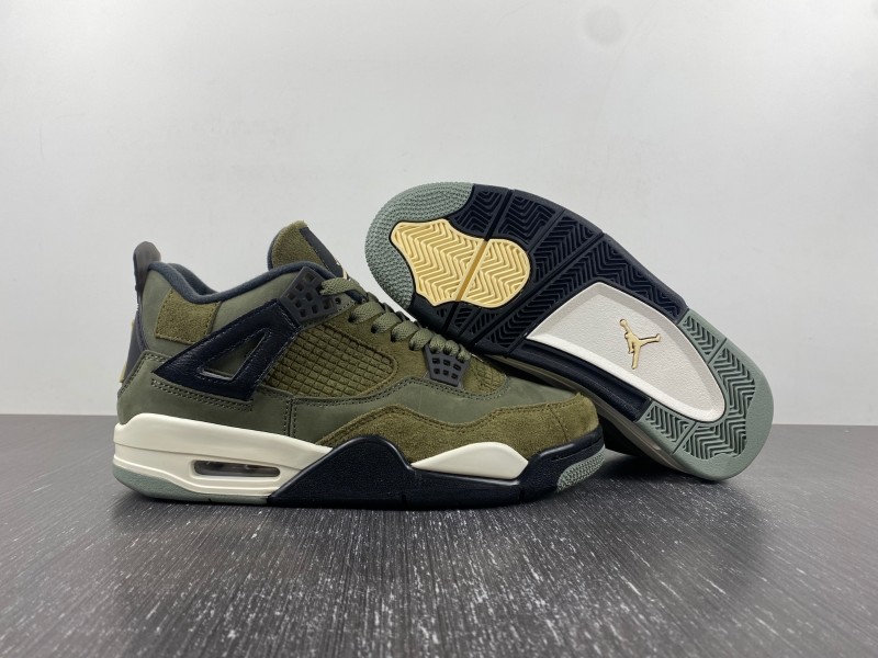 Air Jordan 4 Craft “Medium Olive