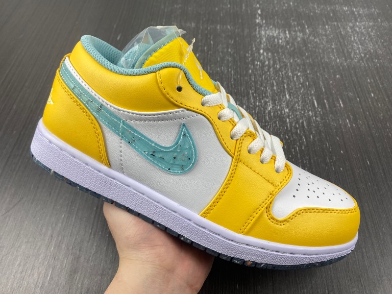 Jordan Air Jordan 1 Mid”Green Yellow“AJ1