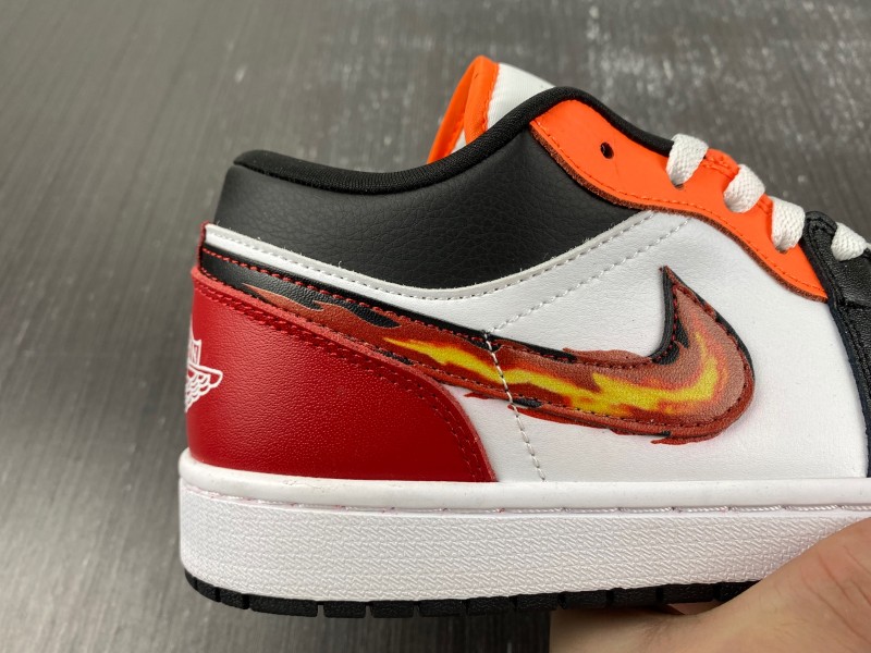 Air Jordan 1 Low GS “Flaming Swoosh