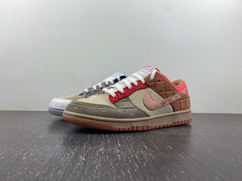 CLOT x NIKE DUNK  low The what