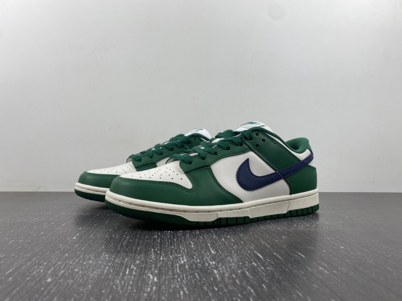 The Nike Dunk Low Lands in "Gorge Green