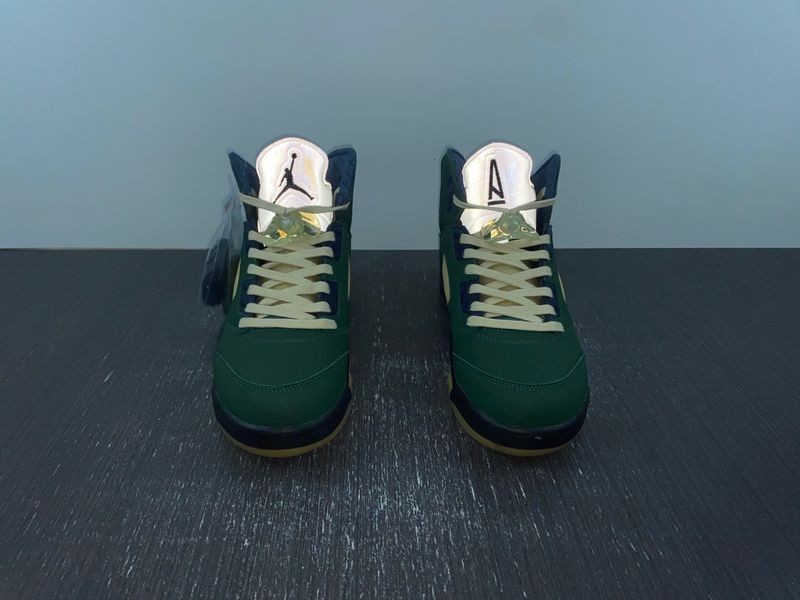 Air Jordan 5 "Navy Green”