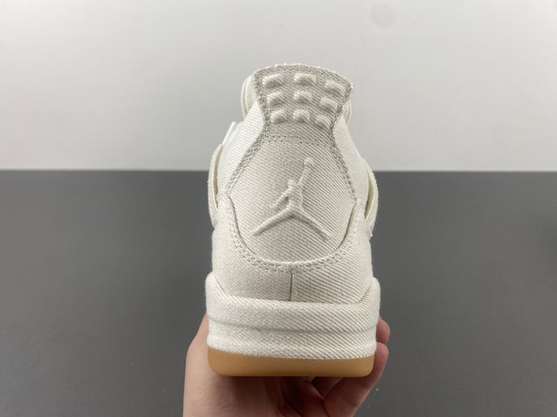 Levi’s x Air Jordan 4 “White