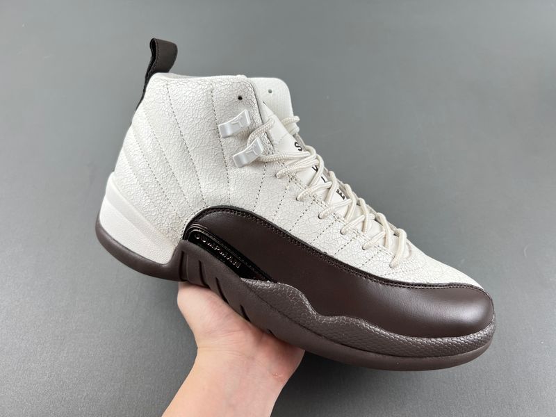 Air Jordan 12 White/Baroque Brown-Sail 3