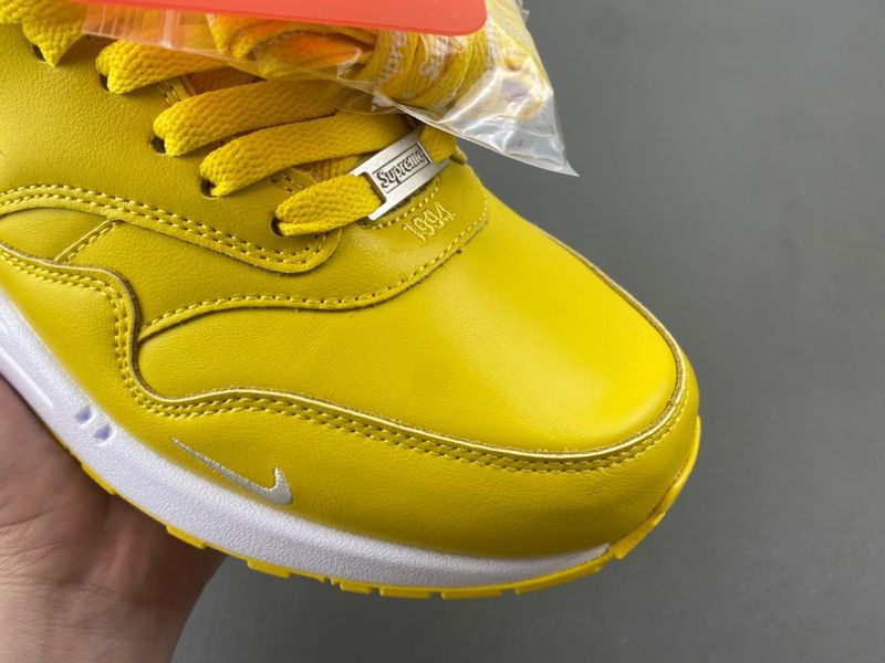 Supreme x Nike Air Max 1 '87 “Speed Yellow”