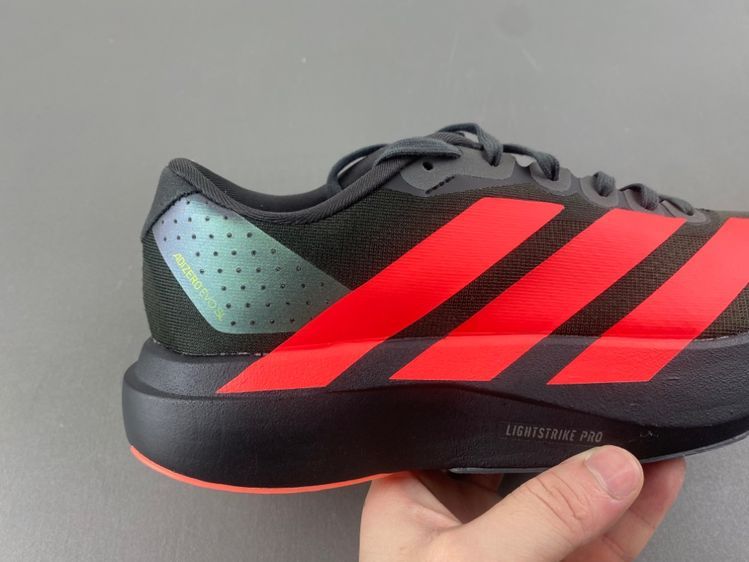 adidas Adizero Evo SL Carbon Lucid Red，
