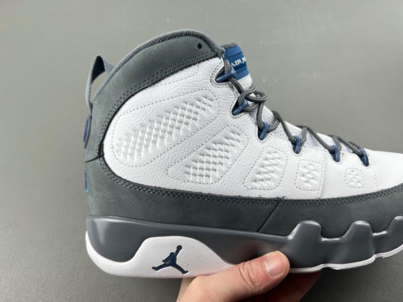 Air Jordan 9 “Flint Grey”Color: White/French Blue-Flint Grey