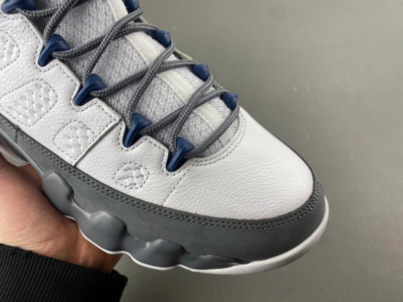 Air Jordan 9 “Flint Grey”Color: White/French Blue-Flint Grey