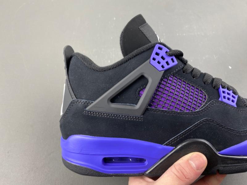 Jordan 4 "Purple Thunder
