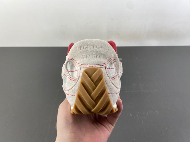 Bottega Veneta Orbit 闪光“Alabaster Cardinal”