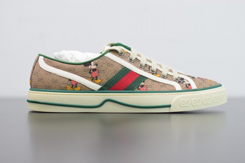 Men's Disney x Gucci Tennis 1977 sneaker with Web