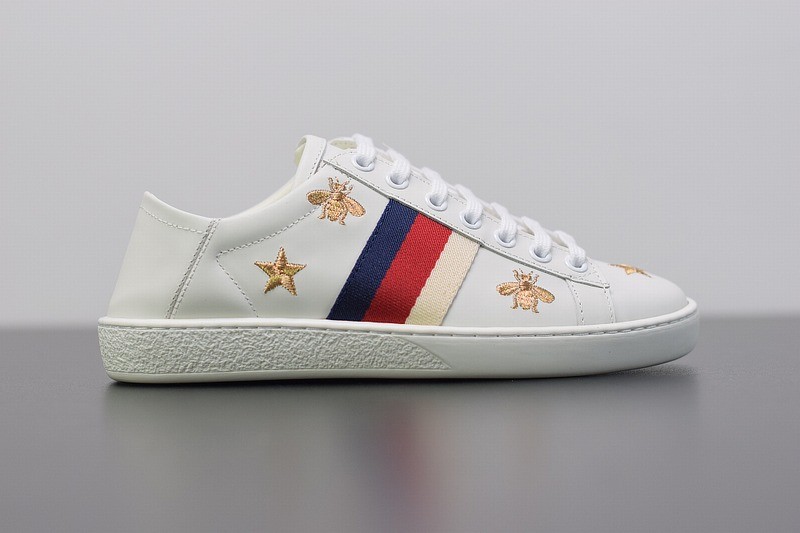 Gucci Ace Fold Down Bee and Stars