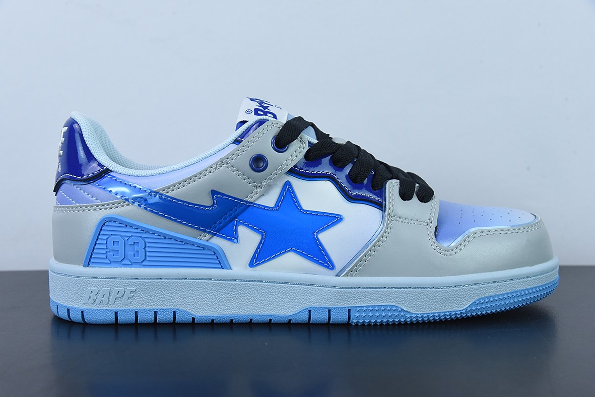 A Bathing Ape Bape SK8 Sta Blue White