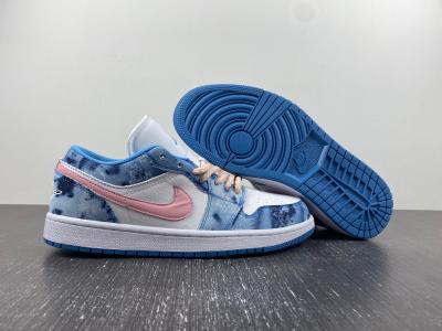 1代 Air Jordan 1 Low Washed Denim