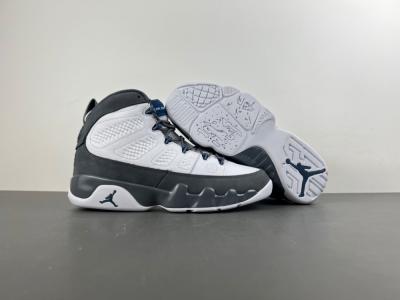 Air Jordan 9 “Flint Grey”Color: White/French Blue-Flint Grey